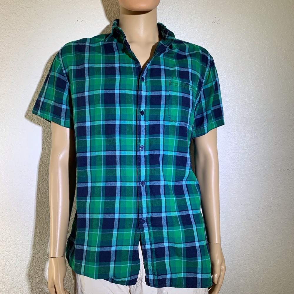 Cotton Lightweight Plaid Casual Buttondown